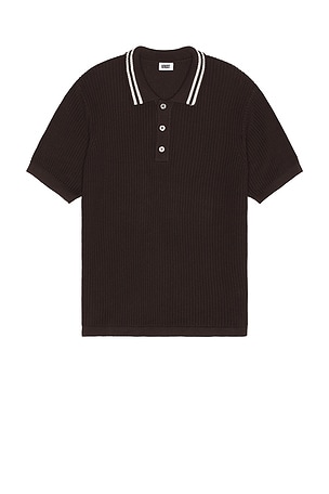 English Rib Short Sleeve Polo KROST