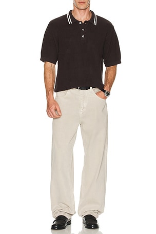 English Rib Short Sleeve Polo KROST
