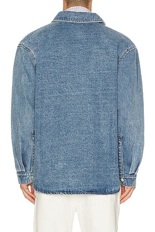KROST Oversized Denim Shirt in Blue. Size XL/1X. Also