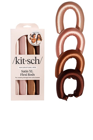 Satin XL Flexi Rods 4pc Set Kitsch