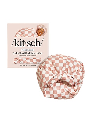 Satin-Lined Flexi Shower Cap Kitsch