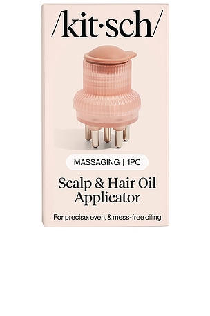 Kitsch Recycled Plastic Scalp & Hair Oil Applicator in Peach