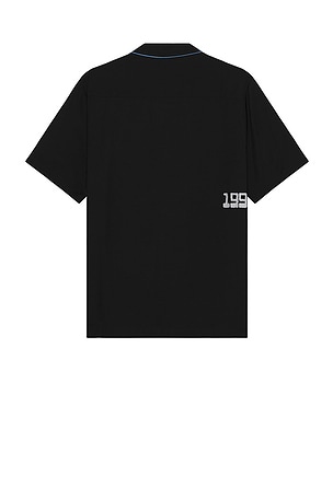 Ksubi Zine Resort Shirt in Black