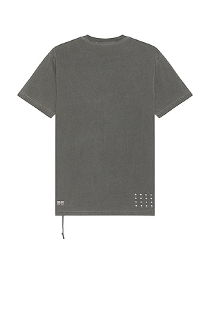 Ksubi Fast Moves Kash Tee in Charcoal