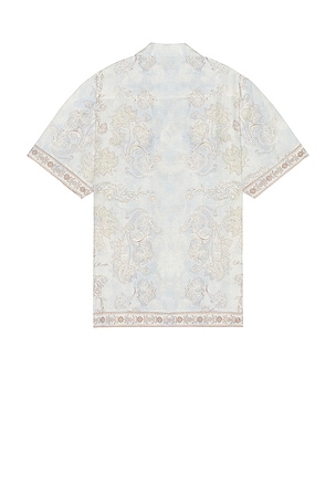 Ksubi Eternity Ekcess Resort Short Sleeve Shirt in Blue