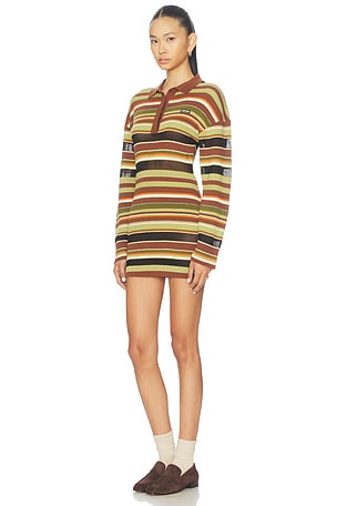 Ksubi Tamrin Polo Dress in Green