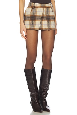 Ksubi Addison Skirt in Brown