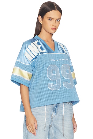 Ksubi 99 Spark Jersey Top in Baby Blue
