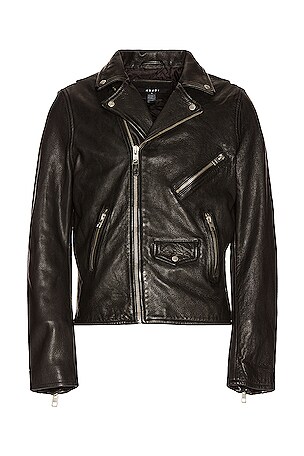 ksubi leather dress Capitol Jacket in Black European lace