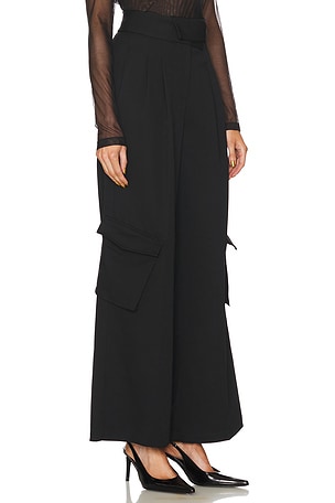 Kimberly Taylor Freda Foldover Pant in Black
