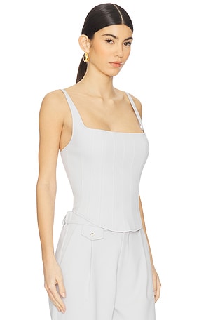 Kimberly Taylor Juliette Bustier in Light Grey
