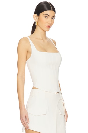 Kimberly Taylor Juliette Bustier in Cream