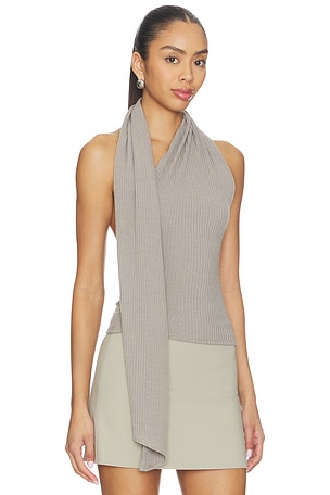 Kimberly Taylor Adri Knit Top in Beige