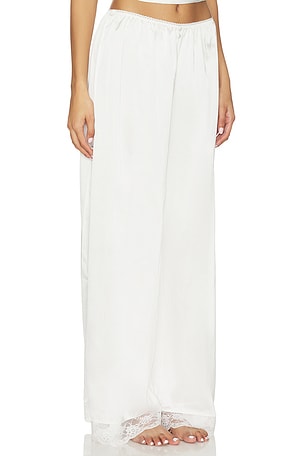 KAT THE LABEL Cindy Pants in Ivory. Size XS. Also