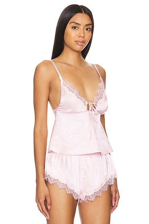 KAT THE LABEL Sorrento Camisole in Pink