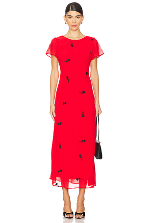 Marie Rose Embroidered Dress Kitri