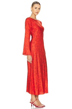 Kitri Keira Maxi Dress in Red