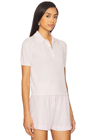 Kule TOP POLO FARLEY en Rose Pâle 