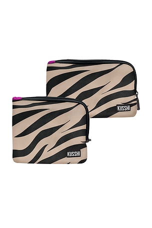 MALETA DE MAQUIAGEM ON-THE-GO POUCH SET Kusshi