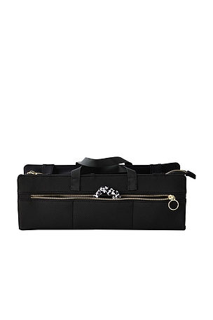 Kusshi Hair Tools Bag in Black & Pink
