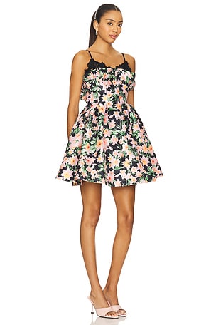 KIKA VARGAS Odile Dress in Black
