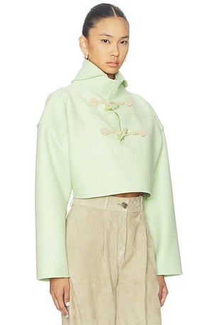 Kenzo BLOUSON CROPPED en Vert