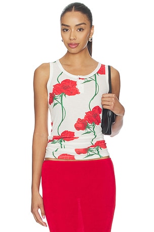 Archive Rose Tank Top Kenzo
