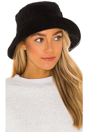 Lack of Color Wave Bucket Hat in Black