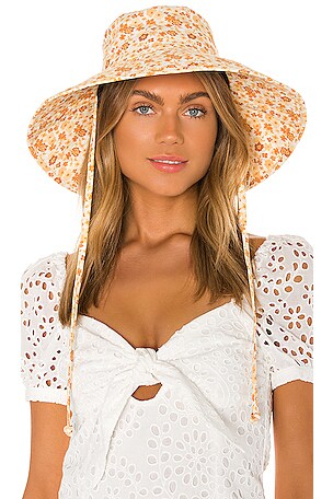 Lack of Color Holiday Bucket Hat in Peach | REVOLVE