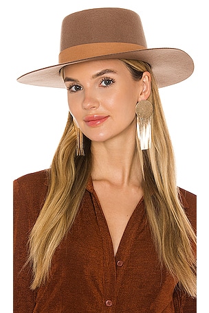 LACK OF COLOR • UNISEX THE MIRAGE
BOATER HAT - BROWN, NWT SIZE S/55cm unisex Lack of Color the mirage boater hat - Brown | Garmentory main image 4