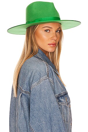 Lack of Color Green Rancher Hat Lack of Color Cactus Rancher Hat in Cactus Green | REVOLVE main image 4