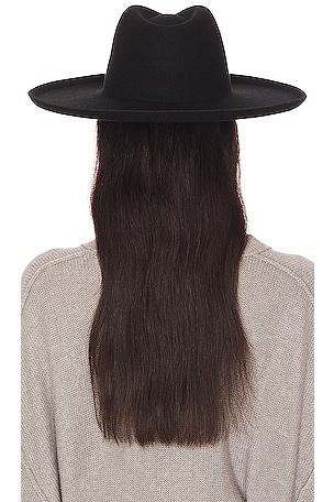 Lack of Color The Melodic Fedora in Black