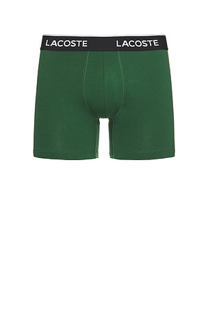 Lacoste Cotton Jersey Boxer Briefs 3-Pack. Size XXL/2X. Also