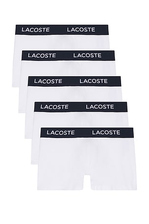 5-pack Stretch Cotton Trunks Lacoste