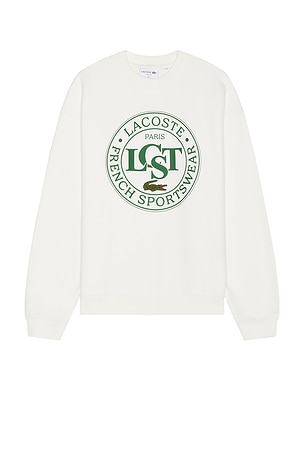 Loose Fit Crewneck Sweatshirt Lacoste