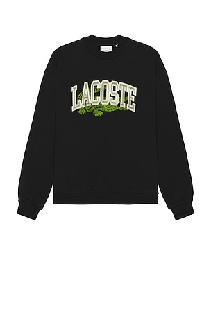 Loose Fit Crew Neck Sweatshirt Lacoste