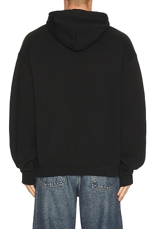 Lacoste Loose Fit Hoodie in Black