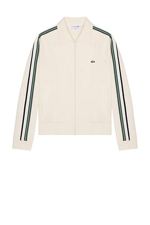 Double Face Long Sleeve Zip Up Jacket Lacoste