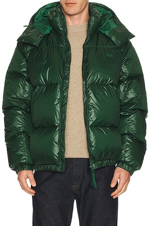 Nylon Shiney Puffer Jacket Lacoste