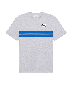 Lacoste Classic Fit Tee in Grey