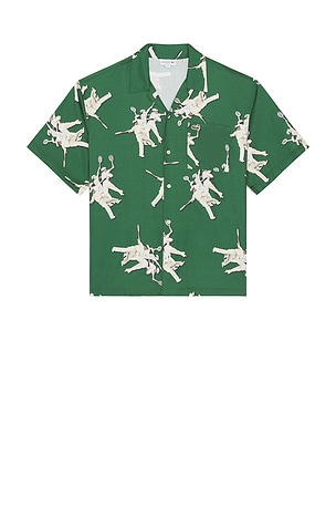 Short Sleeved Printed Shirt Lacoste