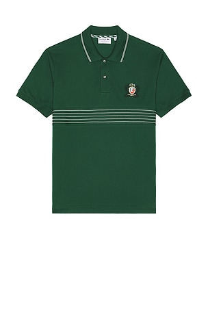French Made Classic Fit Embroidered Polo Lacoste