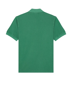 Lacoste Classic Fit Washed Effect Polo Shirt in Green