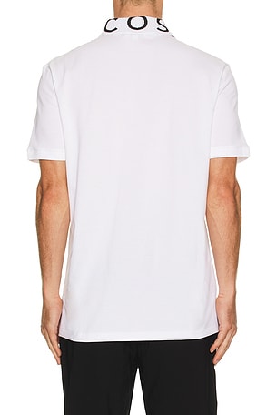 Lacoste Slim Fit Polo in White