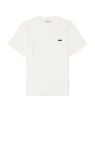 Heavy Jersey Landscape Crocodile Print T-shirt Lacoste