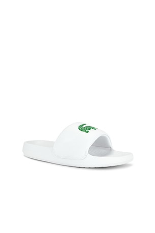 Lacoste Serve Slide en Blanc