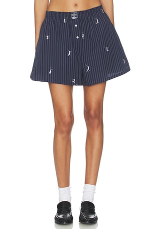 Oversize Fit Jacquard Shorts Lacoste