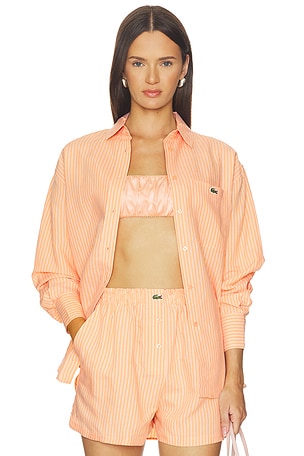 Oversized Fit Toile Shirt Lacoste