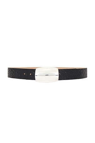 Milou Domed Embossed Belt L'AGENCE