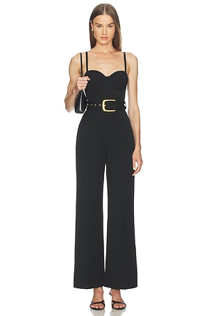 Jessa Bustier Tailored Jumpsuit L'AGENCE